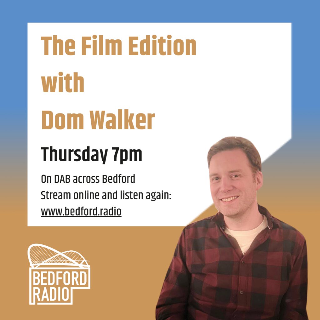 Dom is on at 7pm tonight for The Film Edition to discuss the perfect Bank Holiday films, take a ride to the Planet of the Apes in The Film Club and explore another Bedford Connection! You can join in by emailing thefilmedition@bedford.radio
