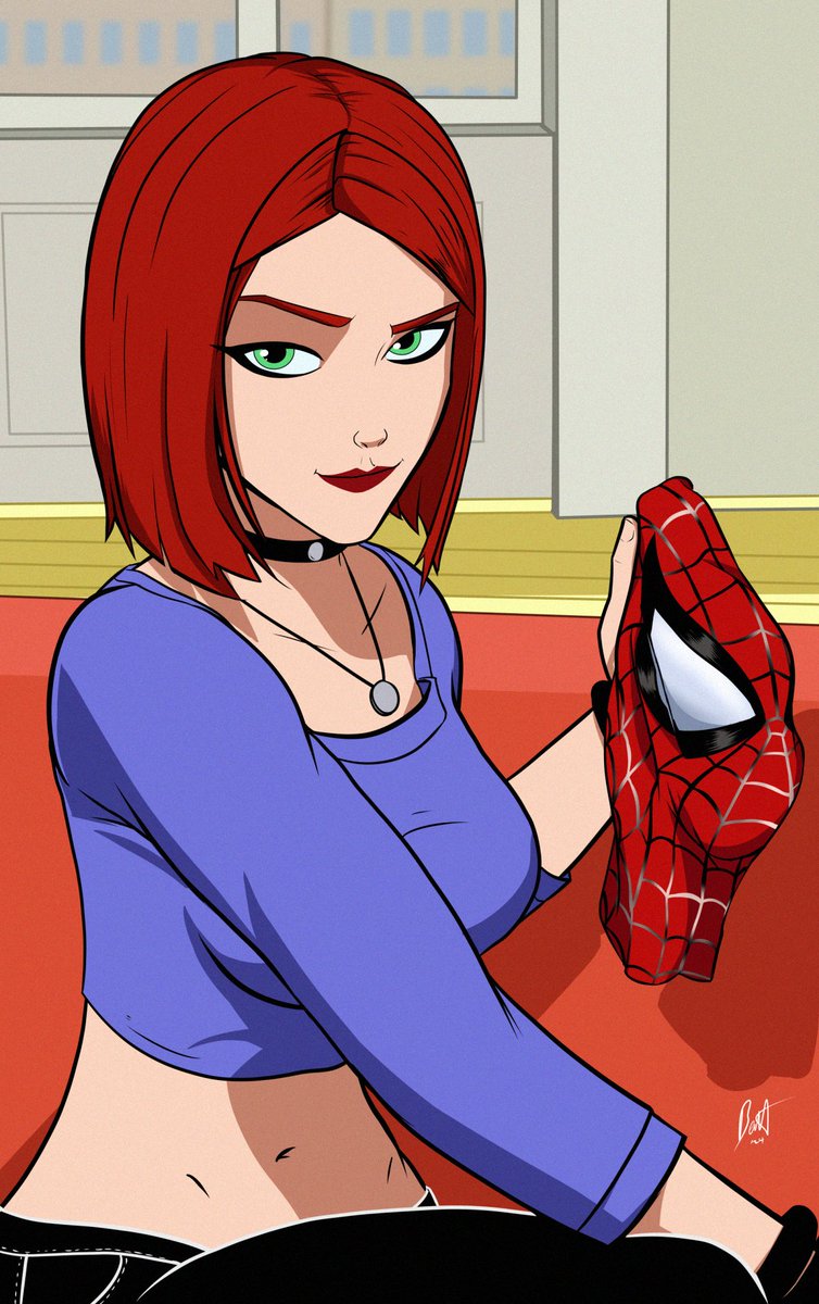 Mary Jane is trending, so here's a Spider-Man The New Animated Series MJ I drew a couple weeks ago but forgot to post for some reason?

#MaryJaneWatson