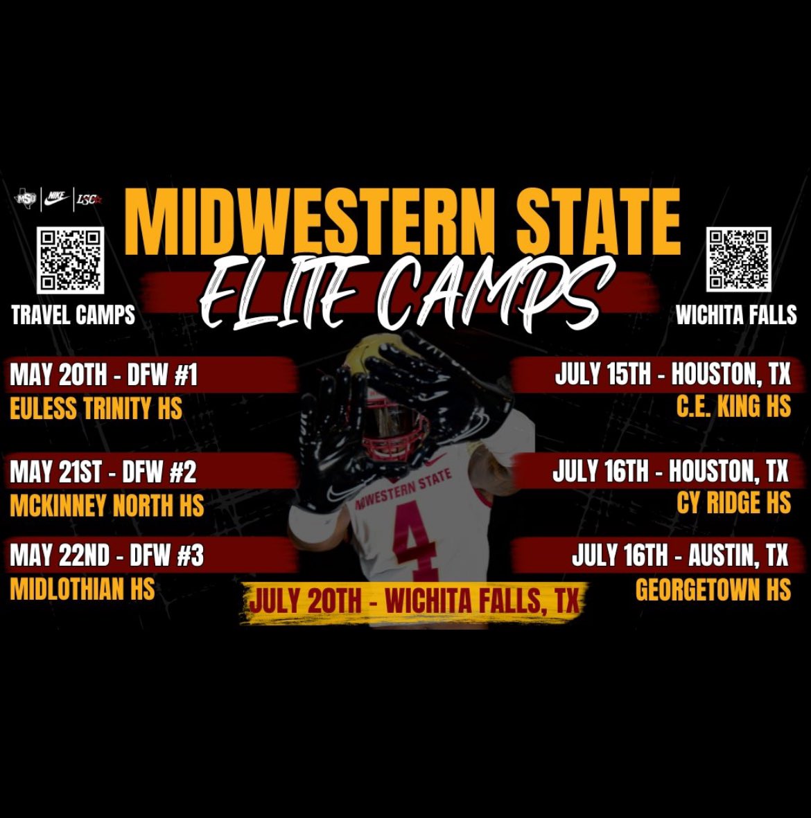 Thank you for the camp invite @coachfrazierMSU . 
@On3Recruits 
@SR_scouting 
@ScottC_Scout 
@ChadBourque1