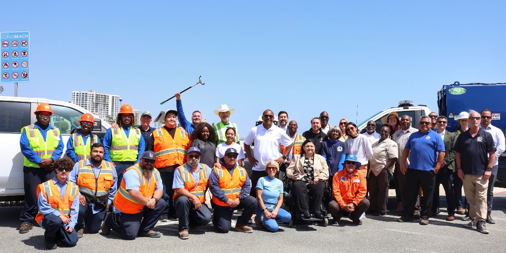 🌼Yesterday we announced our #SpringCleaningLB initiative! 🧹 This will be a month-long plan to beautify beaches, parks and public spaces through a series of hosted community cleanup events. 📢Find out how you can help #keepLBclean! 🚮 bit.ly/3UrewC2