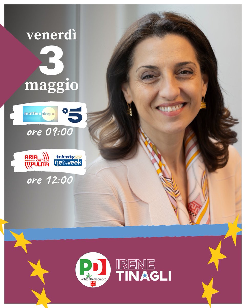 Domani doppio appuntamento: alle 09.00 su Canale 5 a @mattino5, alle 12:00 nella trasmissione Aria Pulita su 7 Gold Telecity. Vi aspetto!