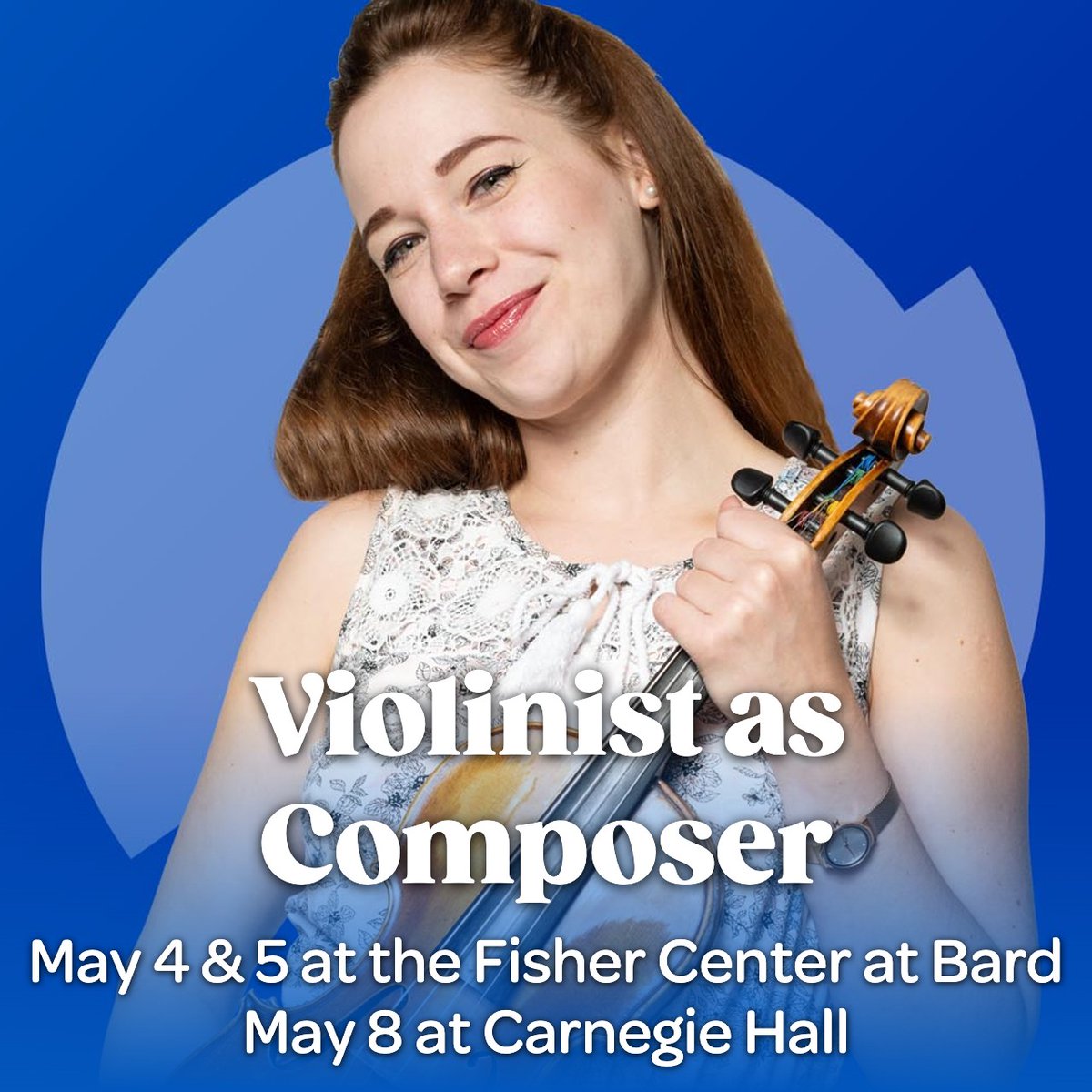 Don't miss our final @carnegiehall & @fisherctrbard performances of the season! 'Violinist as Composer' features 4 works by virtuoso violinists who also wrote orchestral music, including a WORLD PREMIERE with Nikita Boriso-Glebsky. Tickets & info at ton.bard.edu/tickets.