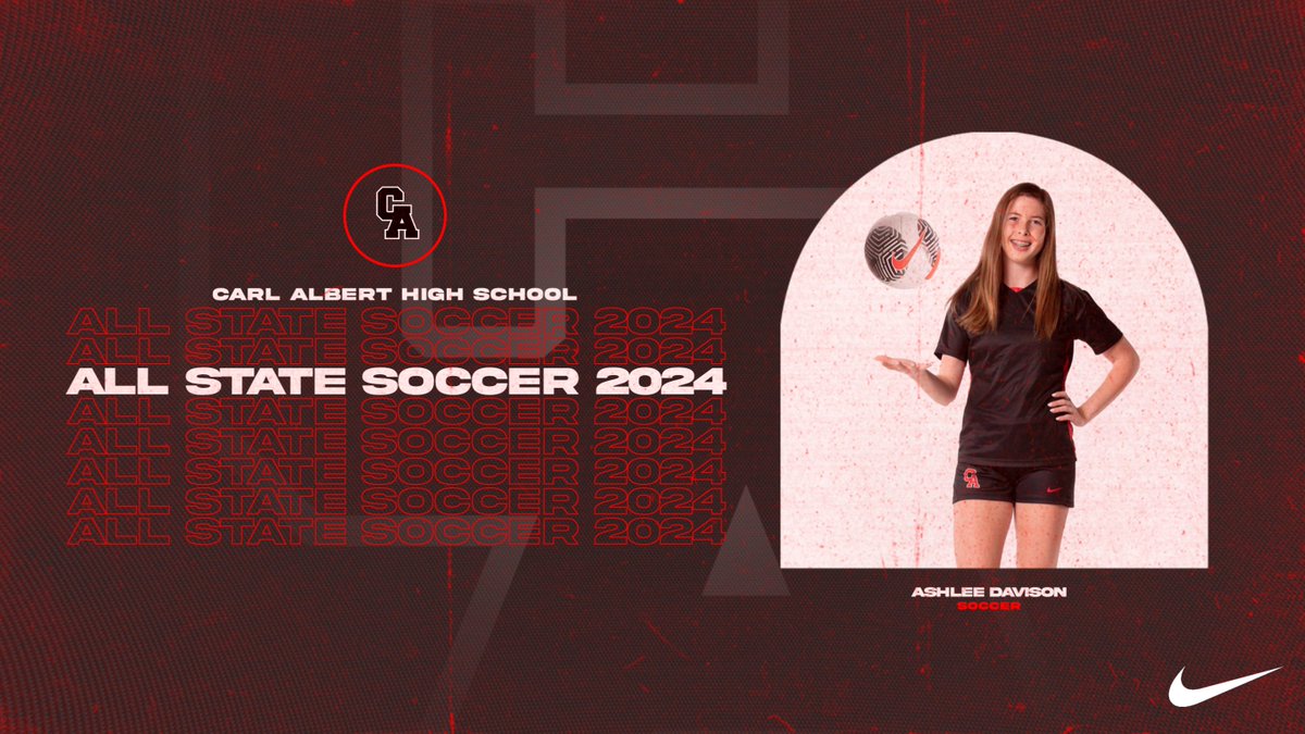 Congratulations to our latest all-staters, Ashlee Davison and Lily Ross of Carl Albert Soccer! Go have a game tonight, ladies! ⚽️ What: 5A OSSAA Quarterfinals Who: CA vs Claremore Where: Gary Rose Stadium Time: 7:00 Kickoff #WARREADY #CADNA