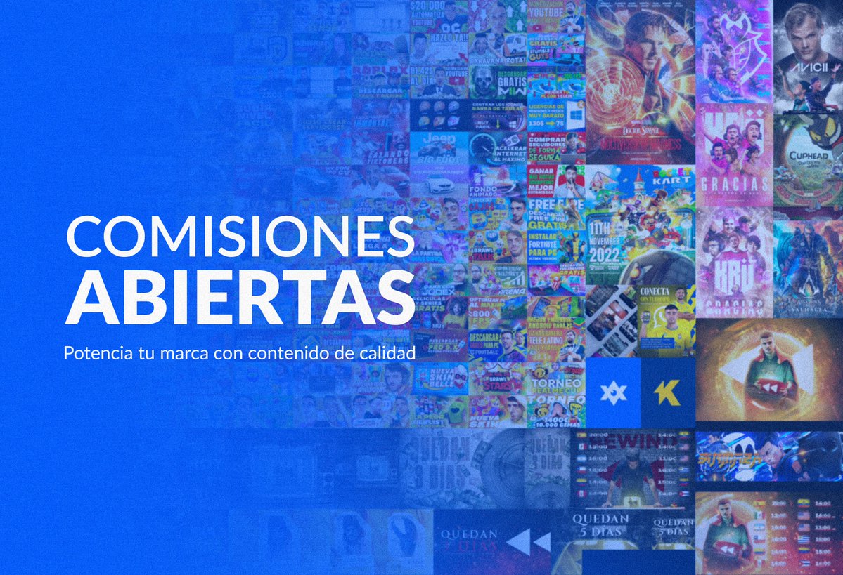 🎨¡Comisiones Abiertas!🎨

¿Buscas mejorar tu marca con diseño gráfico y edición de video de alta calidad? ¡Estoy aquí para ayudarte!

👉 Echa un vistazo a mi portfolio: behance.net/androsvisual

Contáctame para llevar tus ideas al siguiente nivel. 💡