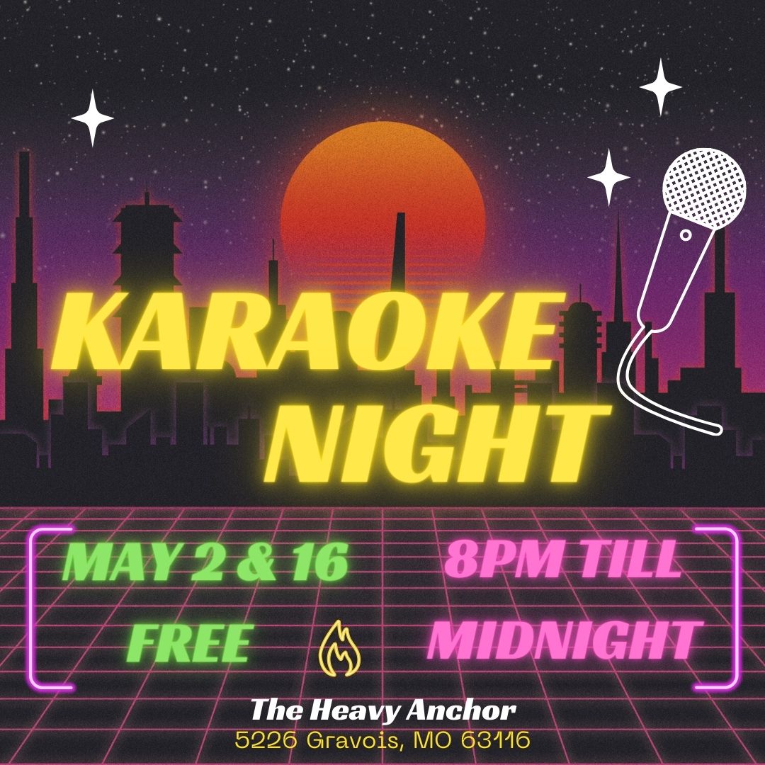 Thursday - Karaoke 8pm-Midnight Free to attend