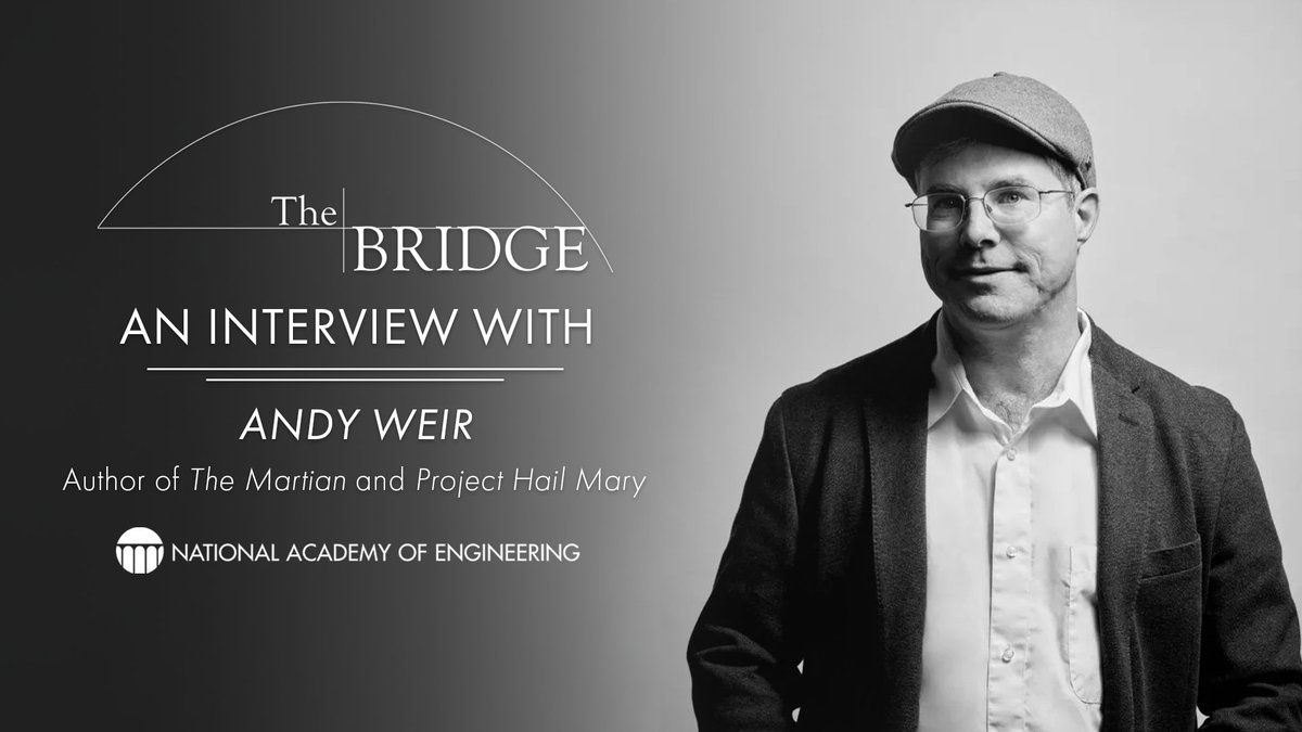 Andy Weir, author of The Martian, Artemis, Project Hail Mary, and Cheshire Crossing discusses his journey from computer programmer to New York Times bestselling science fiction author in a new interview for The Bridge. Read more: ow.ly/YogQ50RuN52