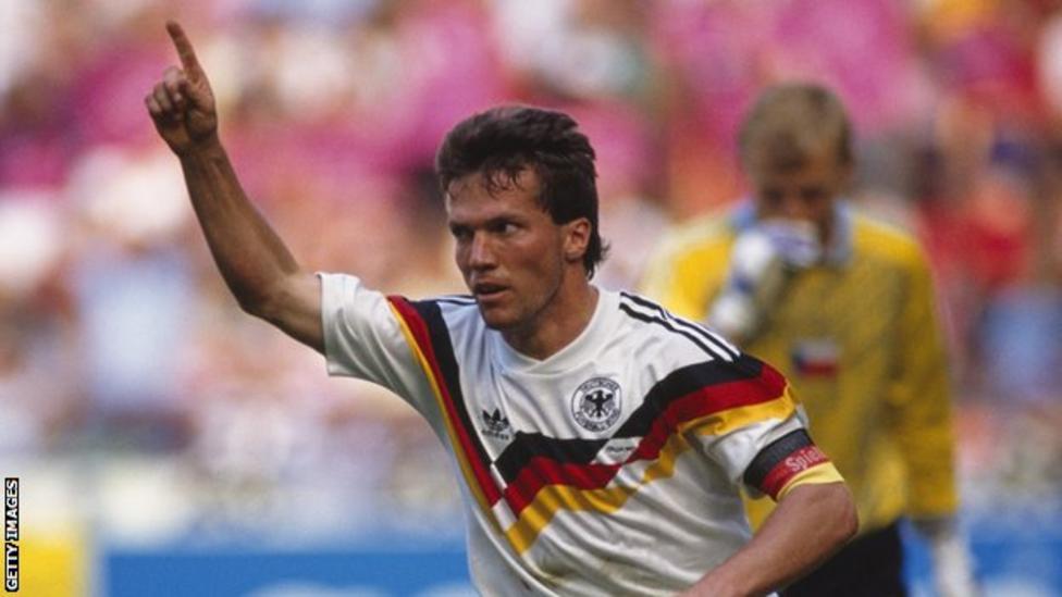 LOTHER MATTHAUS  
Germany's most-capped player of all time, Matthaus captained West Germany to success at Italia '90, beating a Maradona-led Argentina in the final. Matthaus is one of only three players to have played in five World Cups