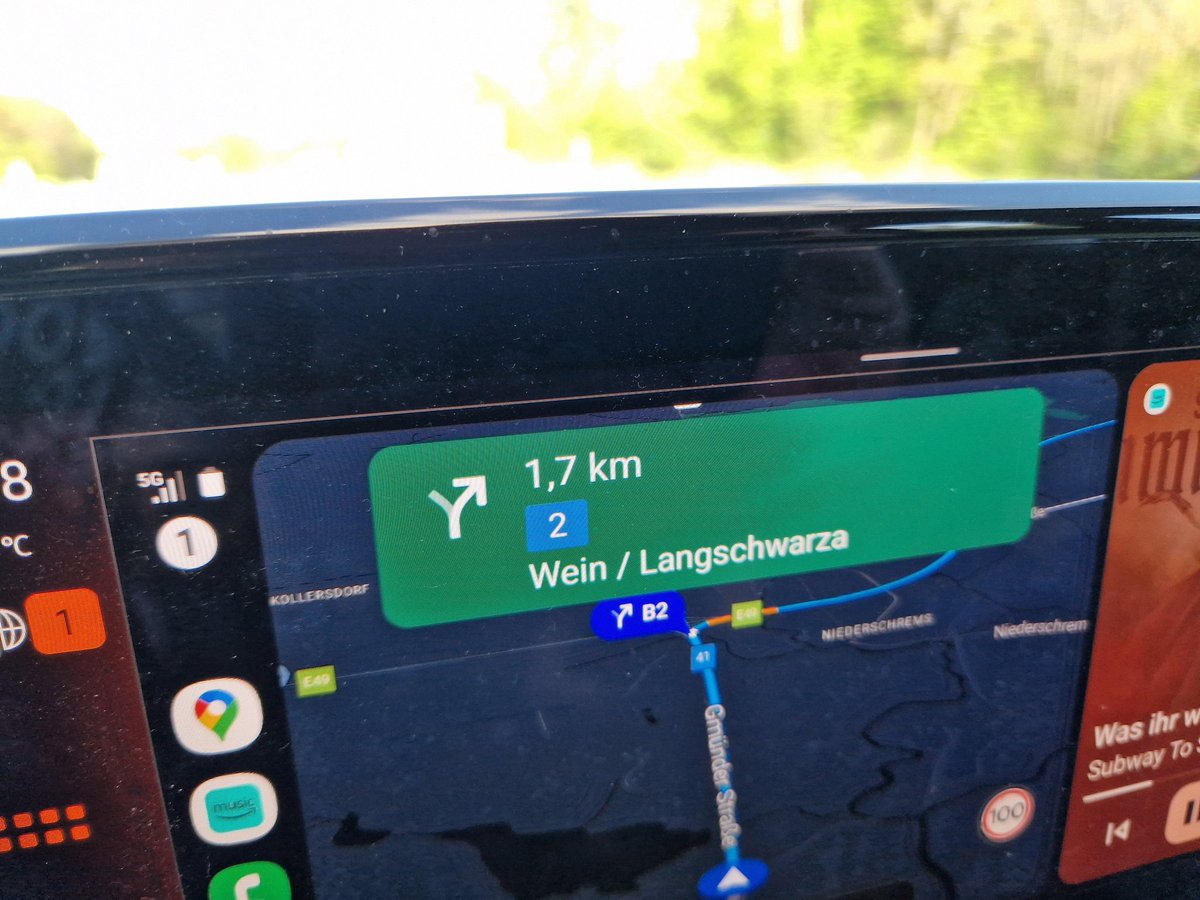 Frage mich, wo mich das Navi hinschicken will 😅