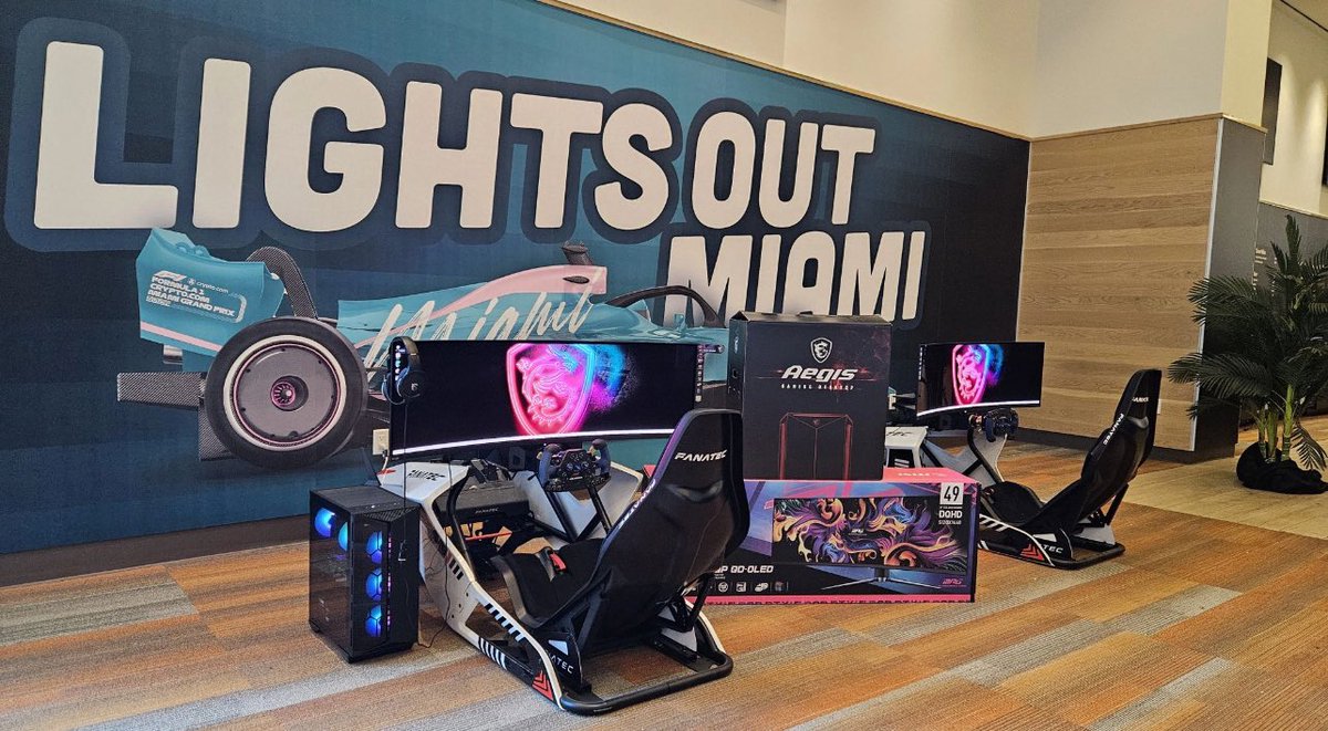 Kicking Off a Thrilling Weekend at the Miami F1 Grand Prix! We're excited to dive into an extraordinary weekend at the Miami Formula 1 Grand Prix! Thanks to a longstanding partnership with Fanatec, Dallara - AK Esports is proud to manage multiple racing simulator areas…