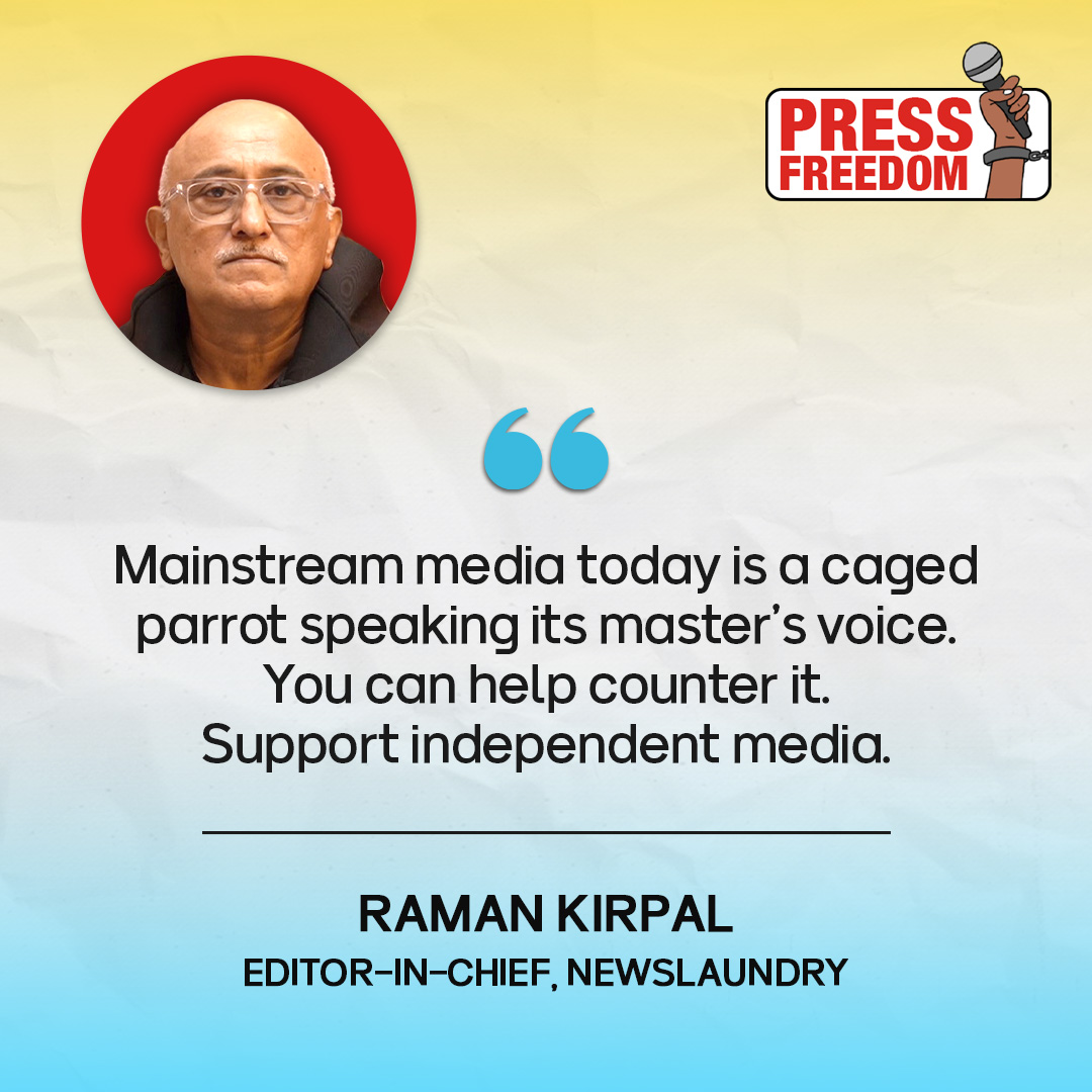 This #PressFreedomDay, @ramankirpal makes you an offer. A media for the people, of the people, powered by the people. Sounds good? Avail our LIMITED offer: pages.razorpay.com/press-freedom-…