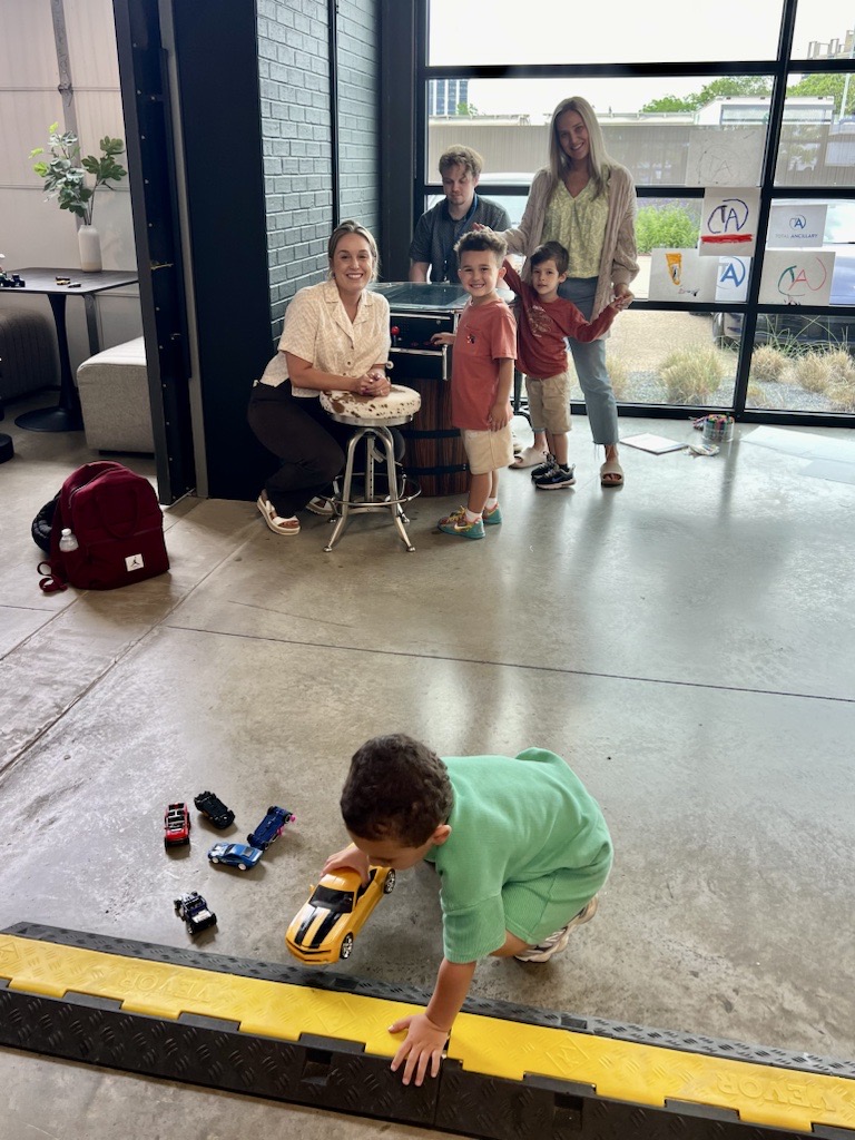 From boardrooms to crayon masterpieces, the office dynamic just got a whole lot cuter! Excited to share a glimpse of Total Ancillary's #BringYourKidToWorkDay. Wound Care Pro's in the making! 😊 #FutureCEO