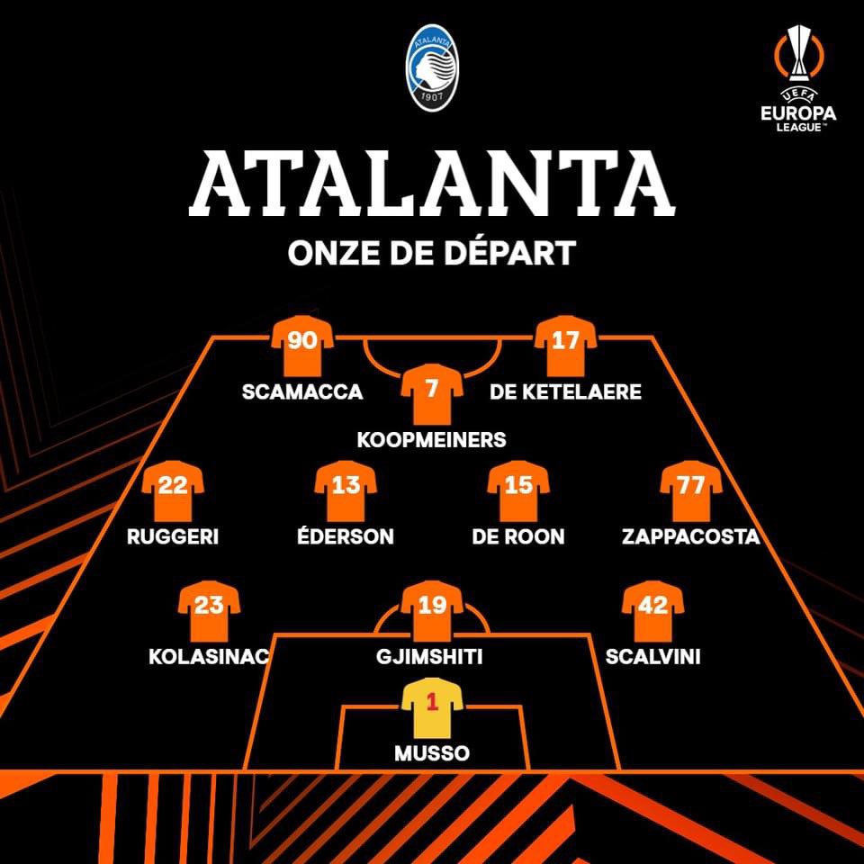 Les compo #OMAtalanta #EuropaLeague