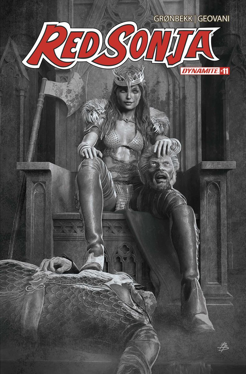 Monday is the Final Order Cutoff for Red Sonja Vol 7 #11 from Torunn Gronbekk and Walter Geovani. Look for the cover by Bjorn Barends. Also available in Virgin, and B&W.

#redsonja #torunngronbekk #waltergeovani #bjornbarends

dynamite.com/htmlfiles/view…