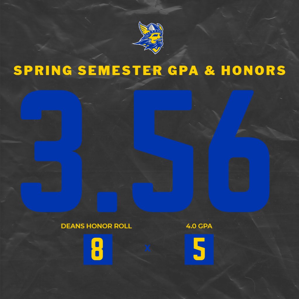 Grades have been posted and another BIG TIME performance in the classroom this spring! 

The team finished the semester with a 3.56 GPA and a 3.60 GPA for the full year. 

Proud of these girls for all their hard work on the court and in the classroom! 📚