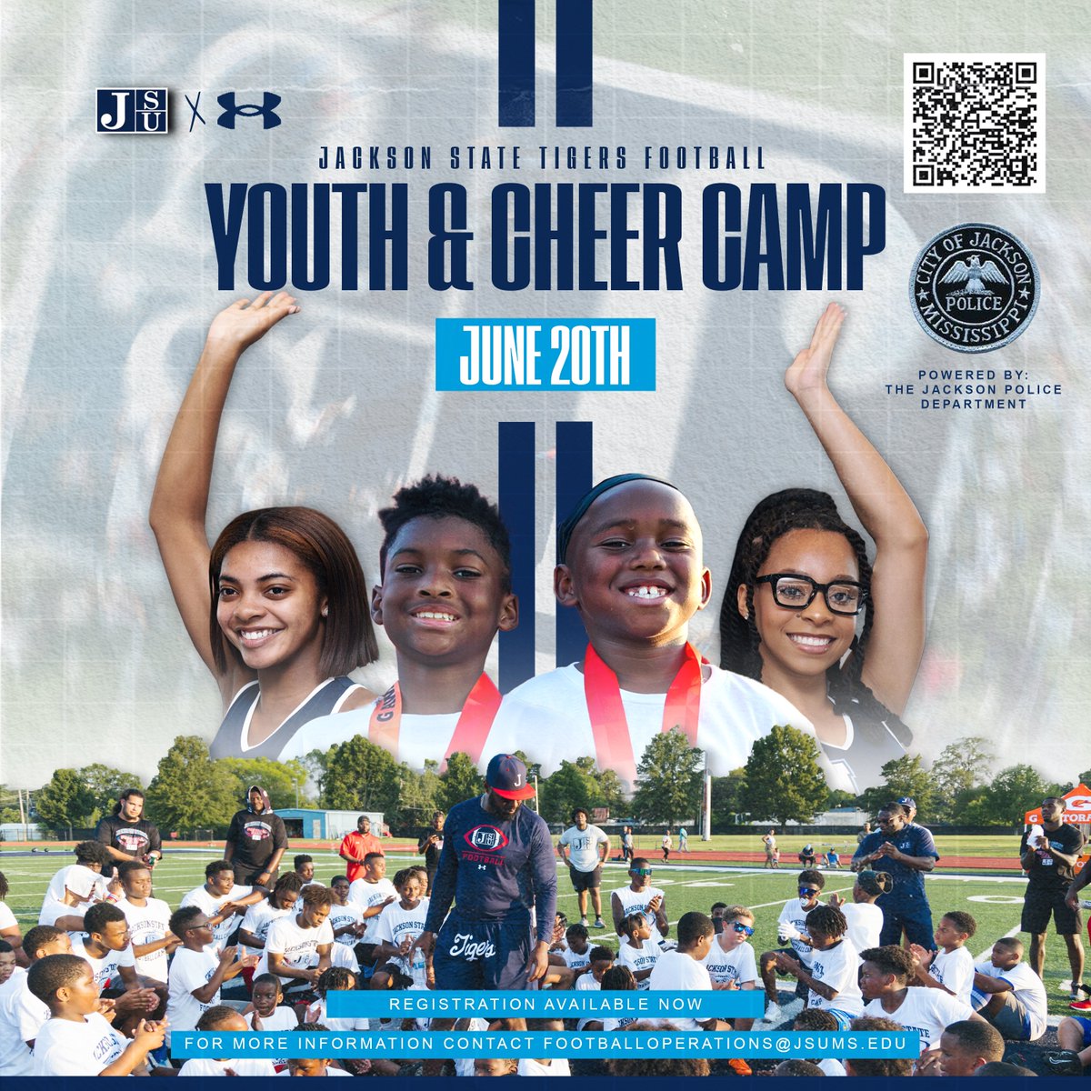 Registration for the 2024 Youth & Cheer Camp available now! #GuardTheeYard | #TheeILove
