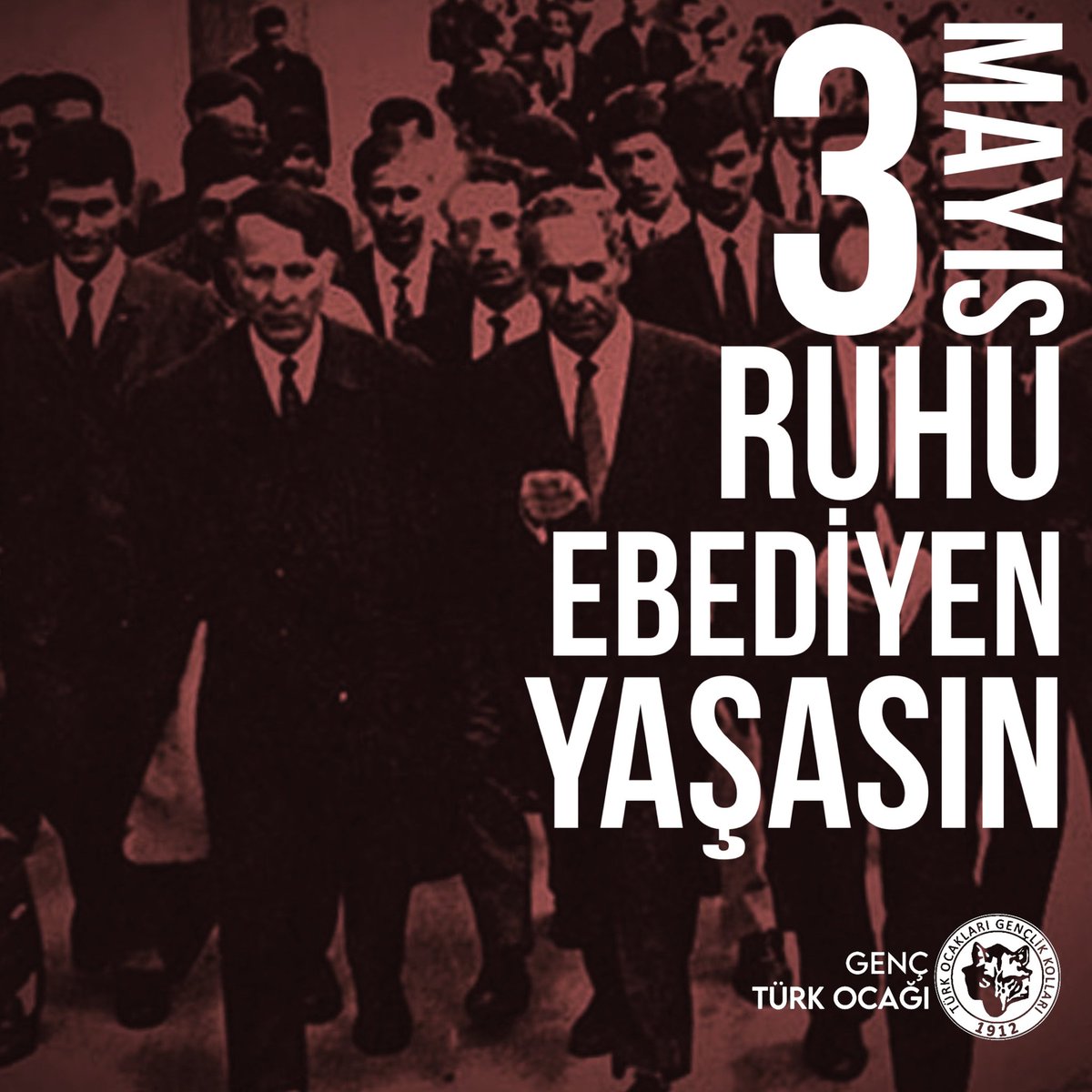 Tanrı Türk'ü Korusun.
#3MayısTürkçülerGünü