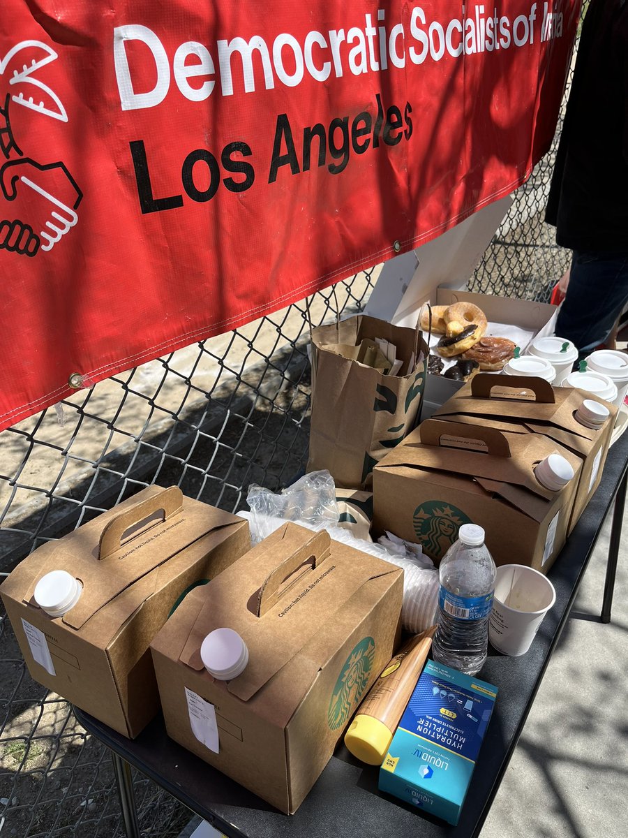 One year ago, Hollywood Labor made the first SnackPack drop at the WGA picket line, and we’re proud to be out there with you every day after. Solidarity forever!
