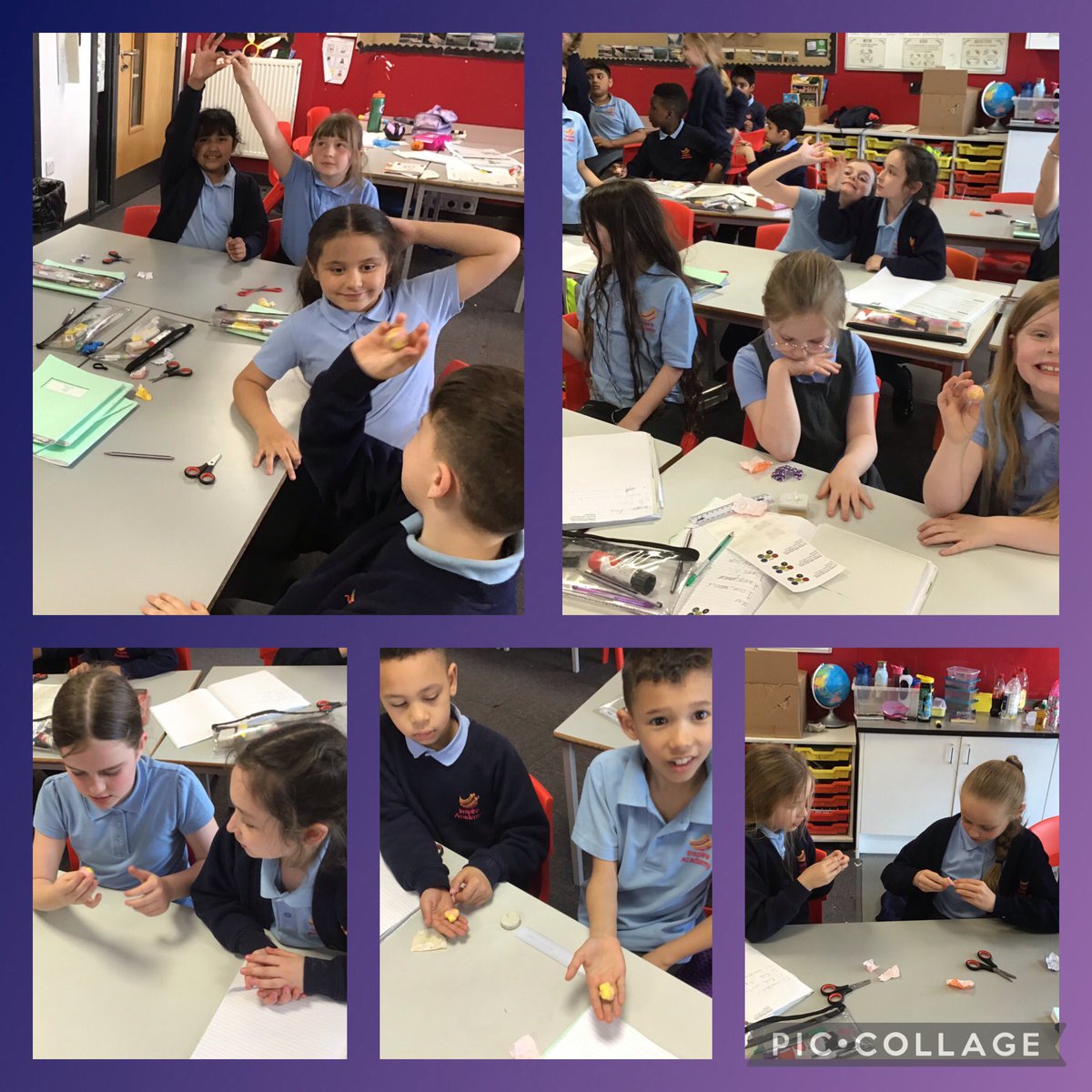 This half term, year 3 are learning about rocks in science. To recreate how rocks are formed, we used chewy sweets. Such an exciting lesson and a great way to show how pressure creates rocks. <a href="/Inspire_Ashton/">Inspire Academy</a> <a href="/_InspireScience/">Inspire Science</a> <a href="/TrustVictorious/">Victorious Academies Trust</a>