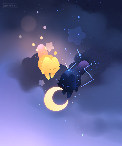 Sharing moon 🌙