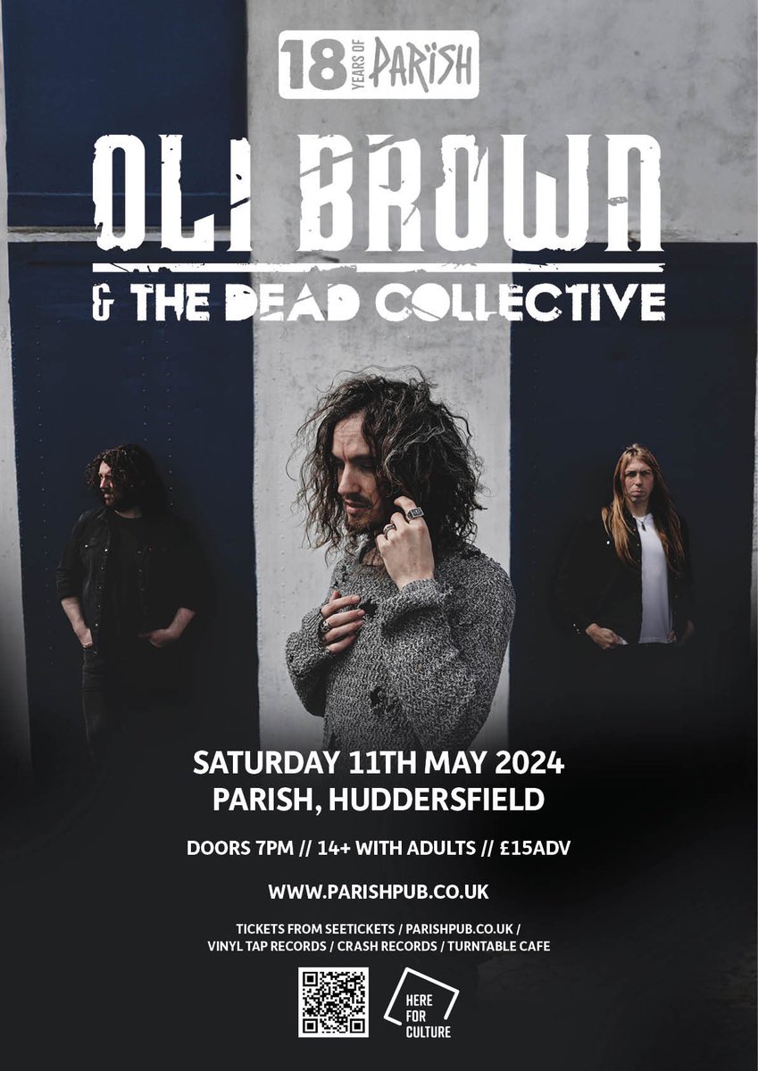 NEXT UP
HUDDERSFIELD - THE PARISH - MAY 11

TICKETS:
seetickets.com/event/oli-brow…