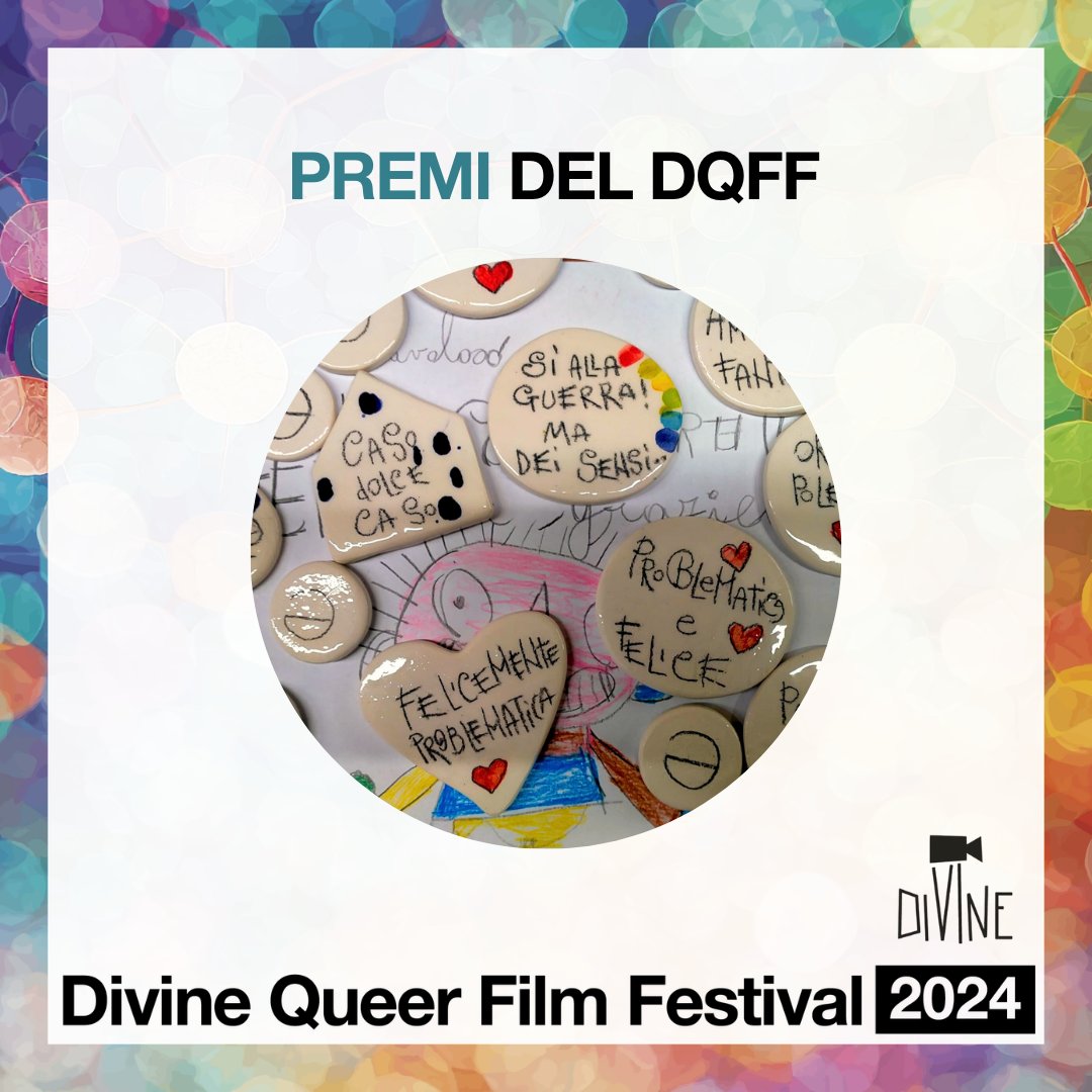 Le statuette d’oro degli Oscar a noi fanno un baffo! I premi del Divine Queer Film Festival saranno creati da Artemista 🌟

#DQFF2024