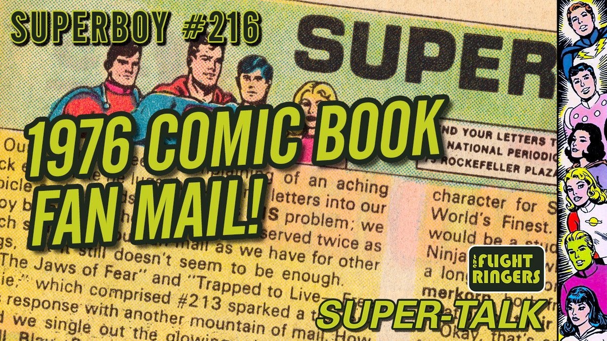 💥
New video alert! We're SUPER-TALKing the letters page from Superboy 216, it's a nice breezy chat, hope you'll check it out!
💥
youtu.be/vS1ryKPgK_Y?si…
💥
Give us a Thumbs Up on Youtube!
👍👍👍