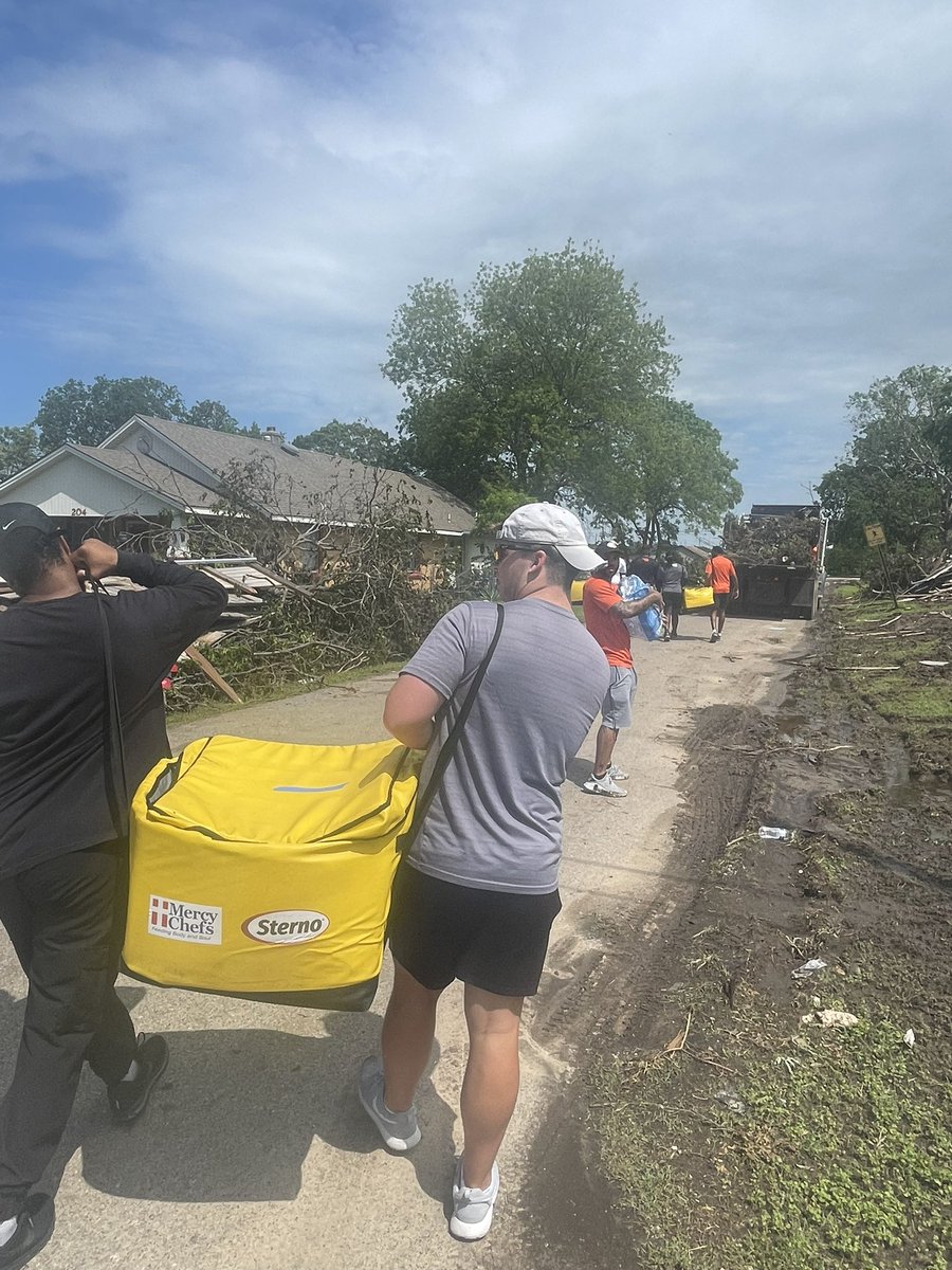 Thoughts and prayers to the community of Sulphur as well as all areas affected by the recent tornadoes. We were fortunate to have the opportunity to help the town of Sulphur delivering lunches and water to those involved in the relief efforts!