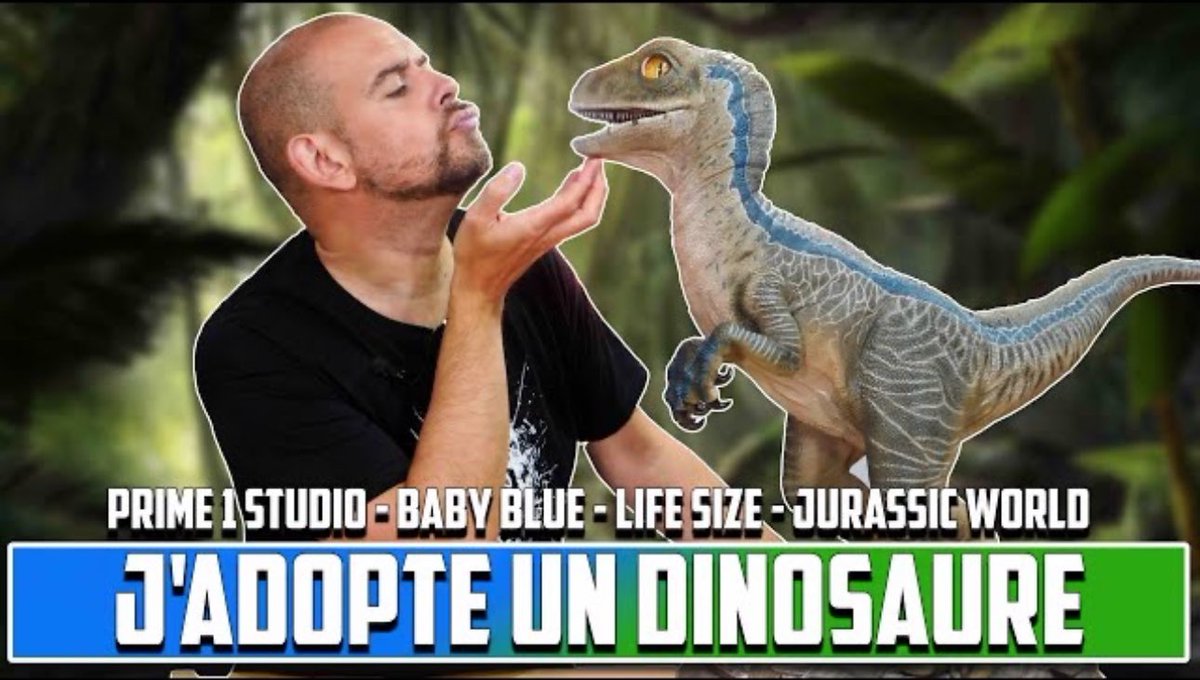 J'adopte Un DINOSAURE !  Baby Blue Par Prime 1 Studio Taille Réelle ! Jurassic World
youtu.be/N2N8Q0XfXSA