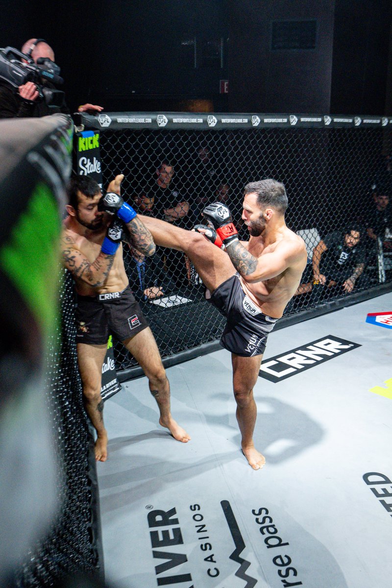 Kyle 'The Hoosier' Estrada was on point at UFL 4 💥 Re-Watch the Full Event on @KickStreaming - bit.ly/3QniEBU