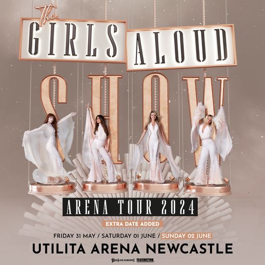 It’s May! Which means @GirlsAloud will be here THIS month! 🎉 🤩 Looking to make your concert experience extra special? We have a range of premium experiences still available, including the brand-new Utilita Experience! 🎫ℹ️ 👇 bit.ly/GirlsAloud-Newc