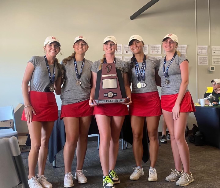 Hardware High School recently brought home more brass to Post Road! Congratulations to our girls golf program on their OSSAA runner-up finish in the 5A state tournament! Not a bad two year run, for the Lady Titans! 🥇2023🥈2024 #CADNA