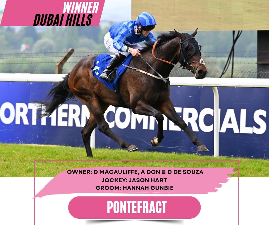 Yesterday Dubai Hills @killalastables @lemosdesouza1 finally got a much deserved win🥇 to his name @ponteraces after a whole host of creditable placed efforts 👏