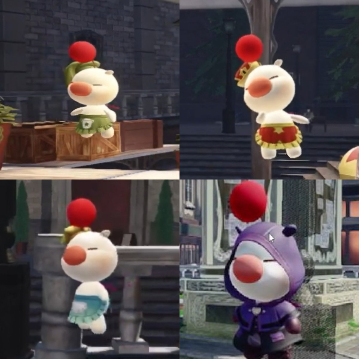 We have 4 Moogles for Missing-Link. The Shop Moogle, Locksmith Moogle, Weather Moogle, and the Beginners Guide Moogle. #KingdomHearts #KHML
