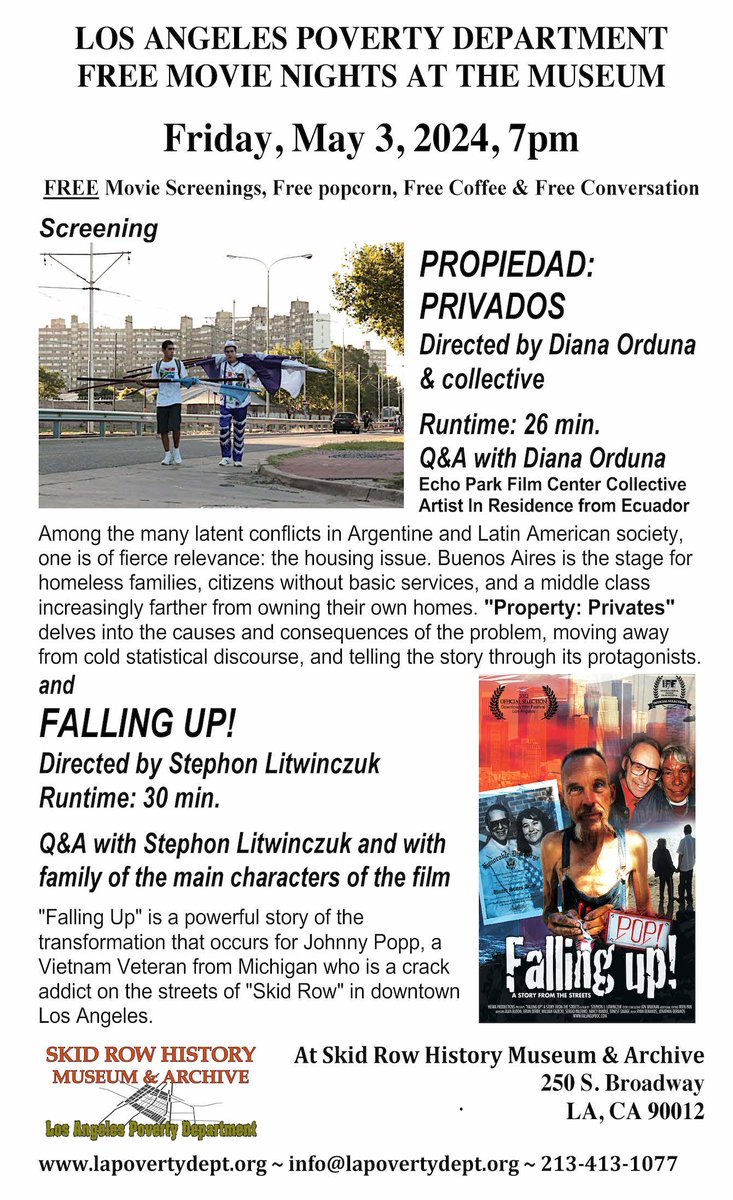 tomorrow 7pm screening