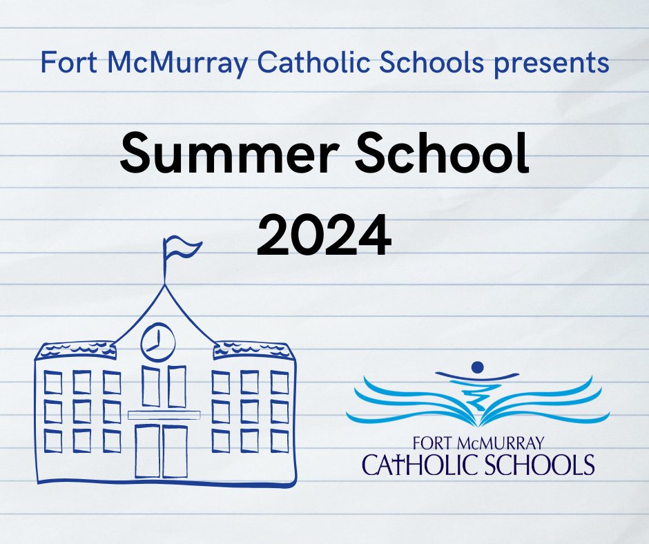Registration for Summer School 2024 opens at noon today! 

To learn more please visit our webpage: fmcschools.ca/summer-school-…

#WeAreFMCSD #ymm #rmwb 
@fmpsd