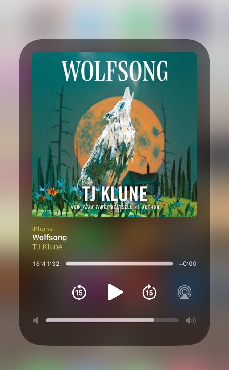 26.Finally started reading this series in order, and omg. This was so so good, I want me a Bennett too🤭TJ Klune has become an auto-read author for me - he’s never missed imo. Incredible stuff