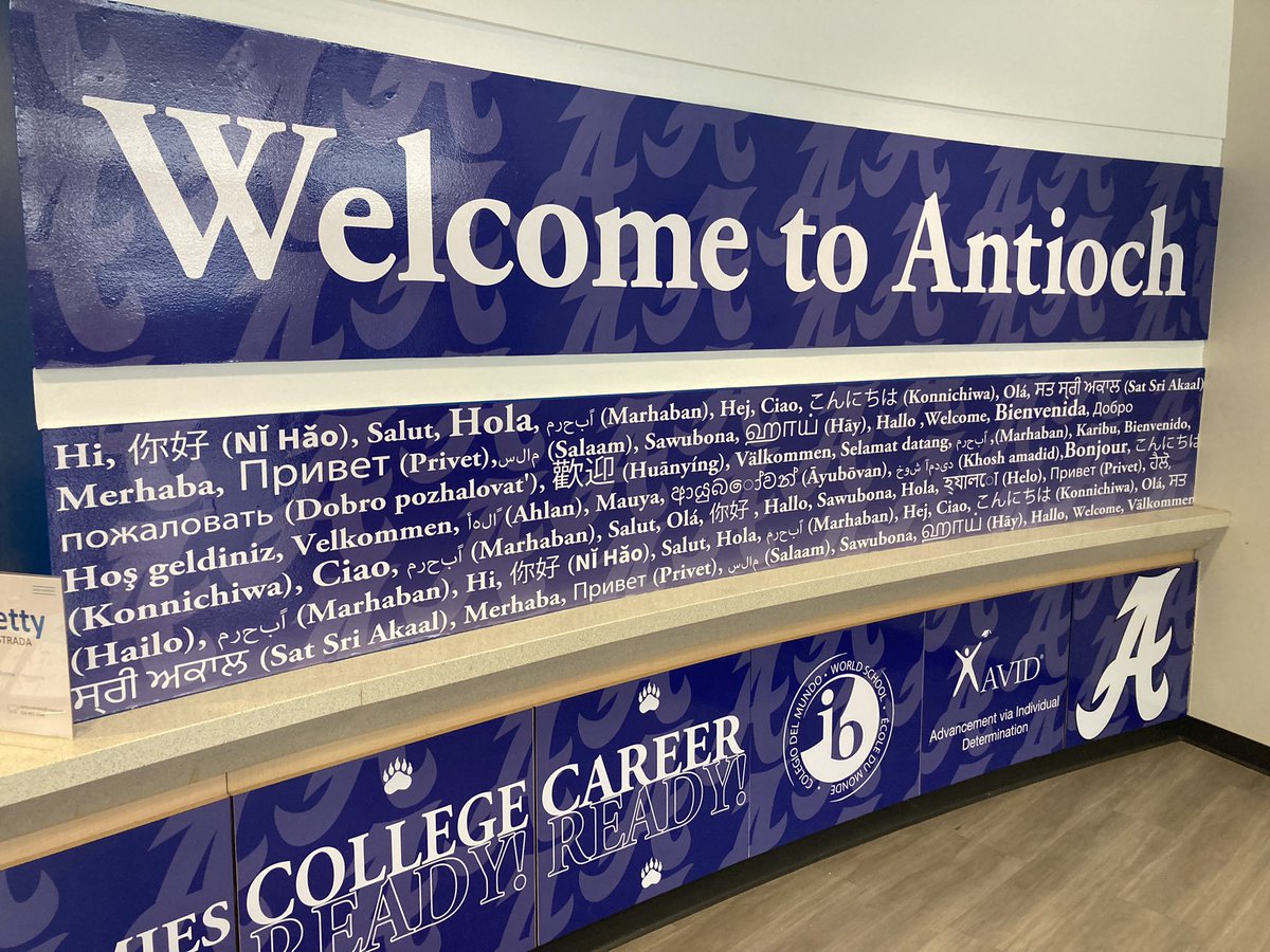 jonauld (@jonauld1) on Twitter photo I really liked seeing this as I entered the main office <a href="/WeAreAntiochHS/">Antioch High School</a> It made me feel welcome and I know it will do the same for students and families. <a href="/MNPS_EL/">MNPS EL Office</a> I really liked seeing this as I entered the main office <a href="/WeAreAntiochHS/">Antioch High School</a> It made me feel welcome and I know it will do the same for students and families. <a href="/MNPS_EL/">MNPS EL Office</a>