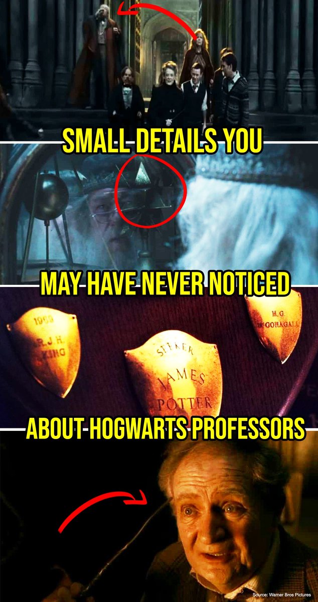 Happy International Harry Potter Day! ⚡️🪄 Potterheads are ranking Small But Magical Details Fans Noticed About Hogwarts Professors ↓↑ ranker.com/list/harry-pot…