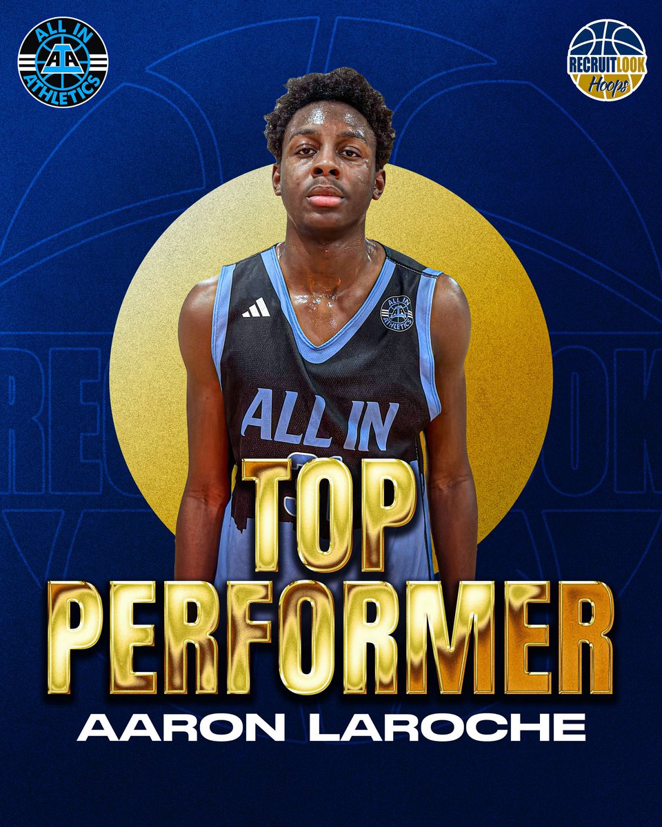 2026 | Aaron Laroche | #RLHoops Chicago Showcase prospects to add to your watch lists. 

✅Excellent Downhill Driver
✅Open Court Facilitators
✅One on One Scoring Ability