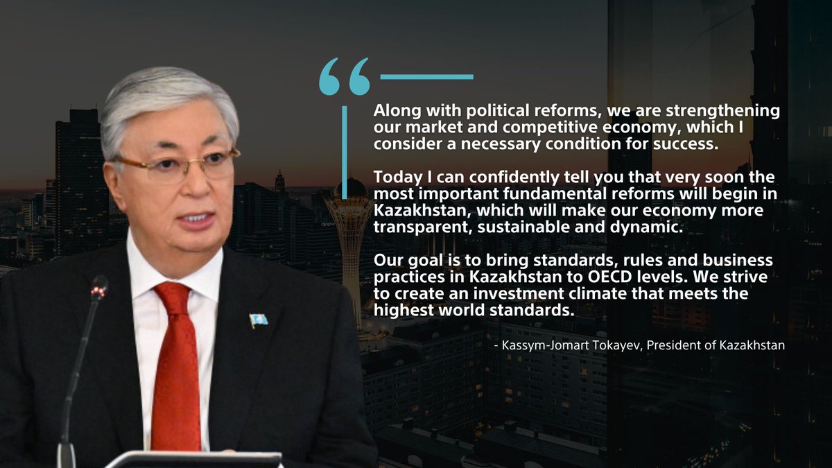 Did you know: #Kazakhstan remains the largest and one of the fastest-growing economies in the region, with 2023’s registered growth at 5.1%?  

#investmentopportunity #economicstability #foreigninvestment $ARK.V