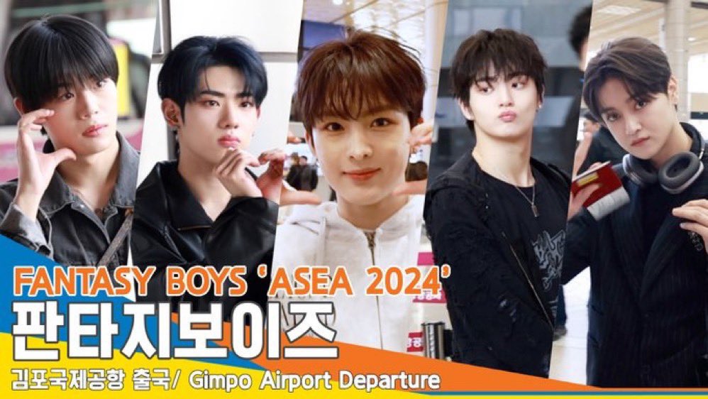4/10 FANTASY BOYS 'ASEA 2024' Potential + FANTASY × New Tomorrow youtu.be/nFi0G9AxLLc?si… ASEA HOT ICON youtu.be/gExGDfF1GxU?si… Red Carpet Interview & Heart Challenge💘 youtu.be/XdYXHZJi9rk?si… Airport departure youtu.be/4OW_4dWAoq8?si… #ASEA2024 #FANTASYBOYS