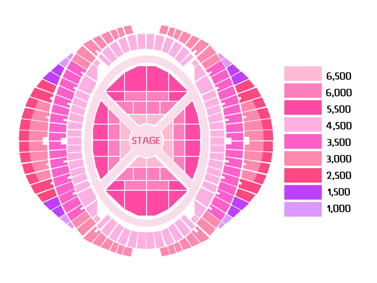 โซชิมาจัดคอนที่ราชมังได้เลยค่ะ เราทำผังให้และ