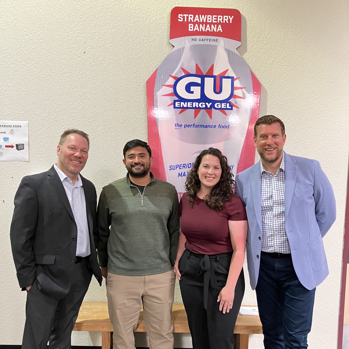 We were happy to meet with Informed Choice certified brand @guenergylabs at their California headquarters!

GU is one of our longest-standing brands with 13 active certifications.

Check out more down below!

ow.ly/c4xs50Rv0Ai

#WeTestYouTrust #InformedChoice #GUFORIT