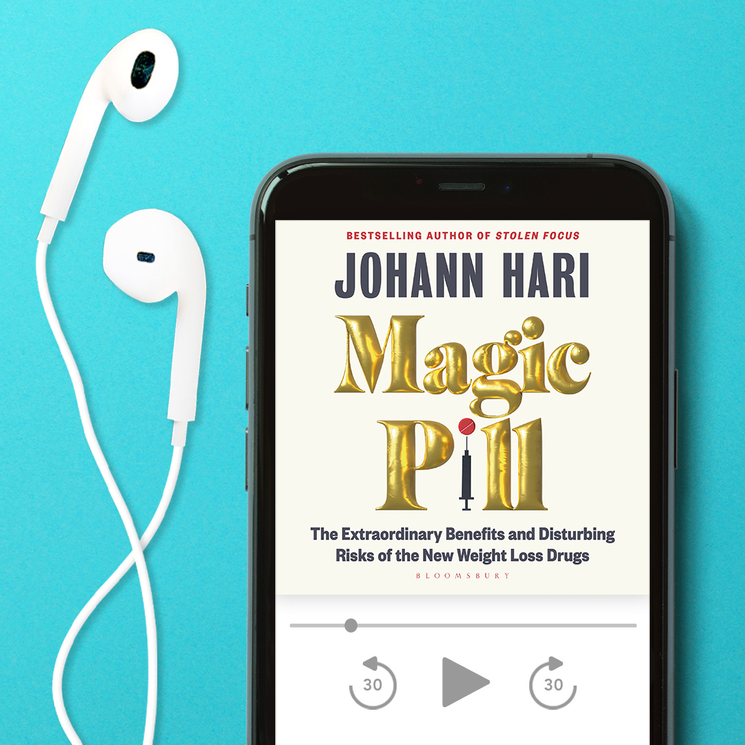 'A wonderfully accessible exploration of one of the most complex problems of our age' Telegraph Magic Pill: The Extraordinary Benefits and Disturbing Risks of the New Weight Loss Drugs by @johannhari101 Available now in audiobook 🔉 amzn.to/3WowNTp