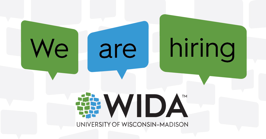 We are hiring an Assistant Director of Standards within #WIDA's Educator Learning, Research and Practice (ELRP) team, reporting to the Director of Professional Learning Curriculum! Learn more and apply on the WIDA Careers page: wida.wisc.edu/about/careers