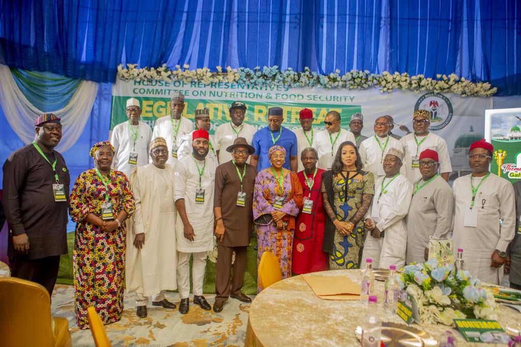 I led other Speakers of State Legislatures to Imo State to attend the opening ceremony of a 3day retreat organised by the House of Representatives Committee on Nutrition and Food Security with the theme ' Galvanising Legislative Agenda for Nutrition and Food Security in Nigeria'