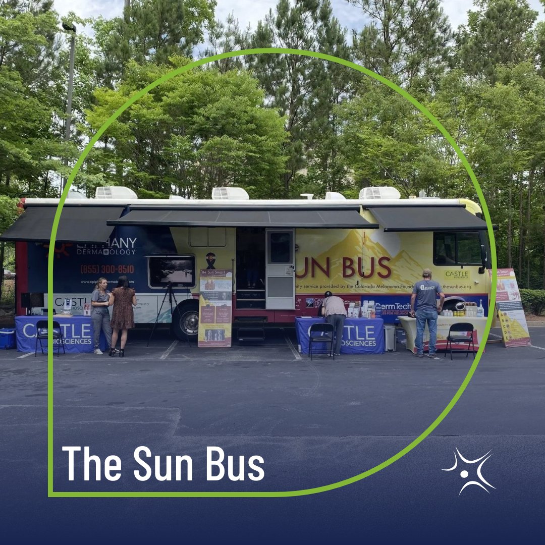 Did you know @thesunbus team travels across the country to provide free skin cancer screenings and sun safety education to any patient in need? To learn more about their mission and schedule, visit their website today! loom.ly/Y0rdTEM #SunBus #SkinProtection #SkinCare