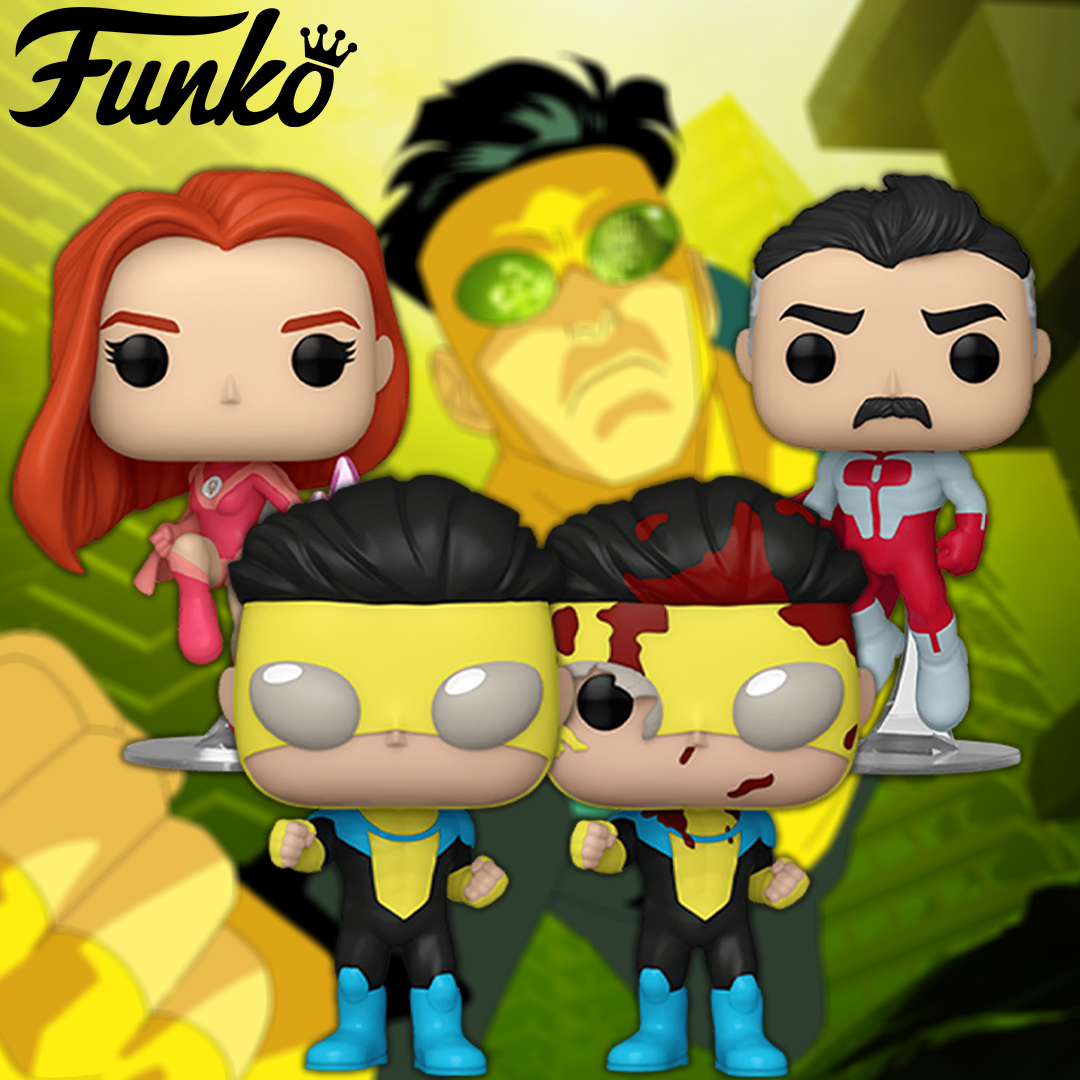 🌟 Unleash the hero within! 🦸‍♂️ Dive into the world of #Invincible these new Funko Pop! inspired by the hit amazon prime show. Collect your favorite characters and relive the action! 🎉 #Funko 🔗 ow.ly/yOBs50RuZ0M