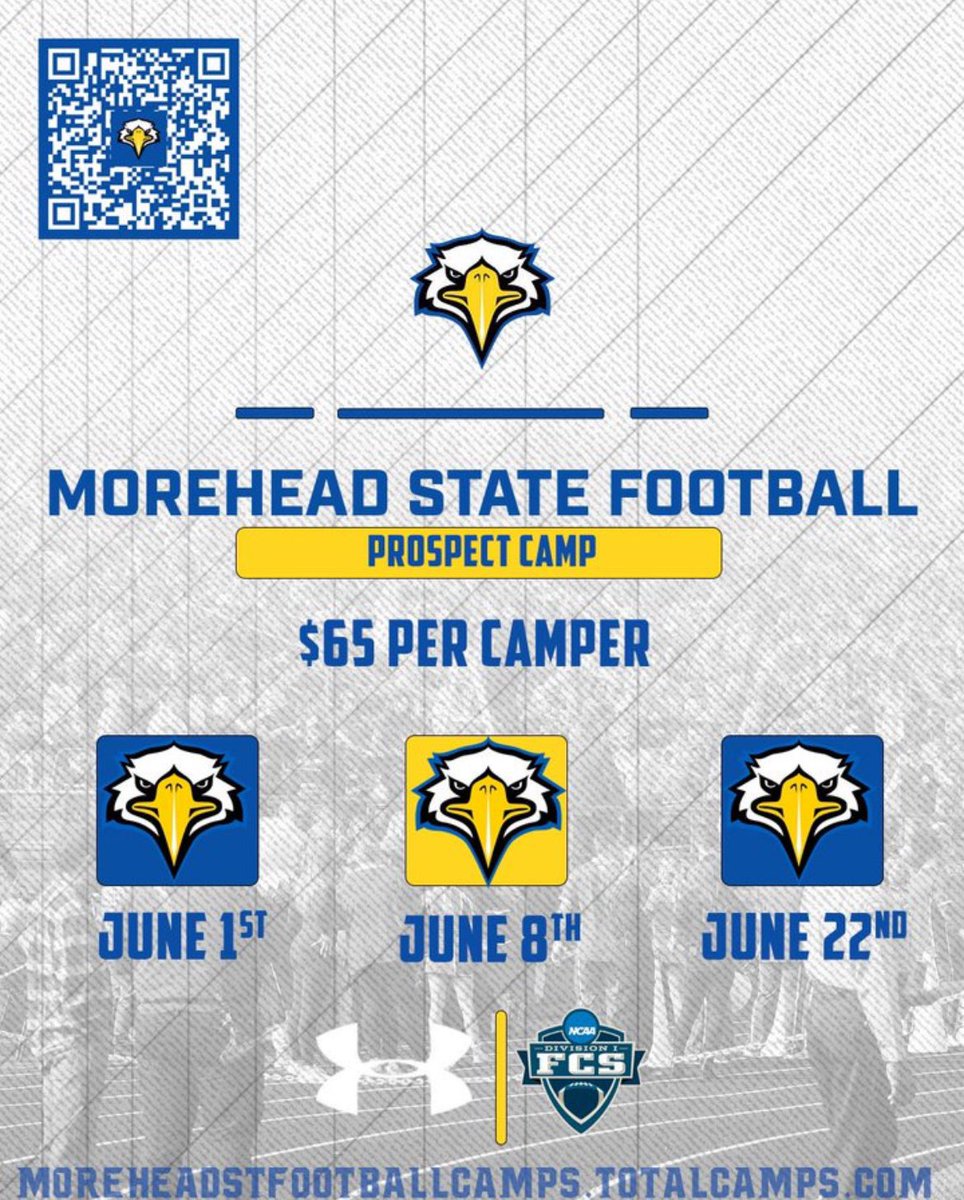 Thank you @MSUEaglesFB for another camp invite @BLBobcatsFB @CoachPerotti @CoachWoodmanMSU