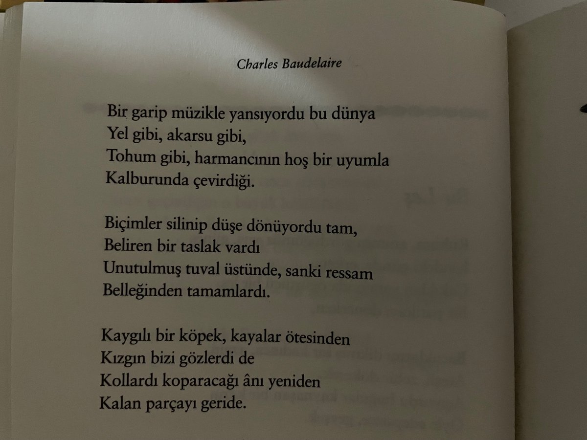 cezanne’ın en sevdiği şiirden;